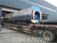 橡胶设备配套河南锅炉每小时500公斤蒸汽节能燃气锅炉