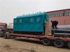 屠宰设备配套银晨锅炉WNS型500公斤蒸发量环保天然气锅炉