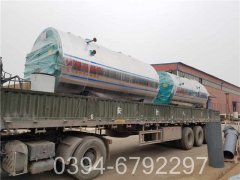 厂家直销银晨锅炉WNS0.5-1.0-Q型天然气蒸汽锅炉