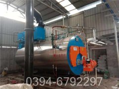 橡胶设备配套河南锅炉每小时500公斤蒸汽天然气锅炉生产厂家