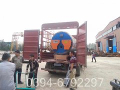 100万大卡天然气真空热水锅炉