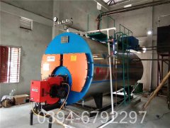八吨燃气热水锅炉
