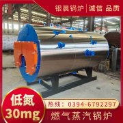WNS0.7-1.0-QY低氮蒸汽锅炉银晨锅炉客户服务