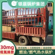 6吨天然气蒸汽锅炉银晨锅炉