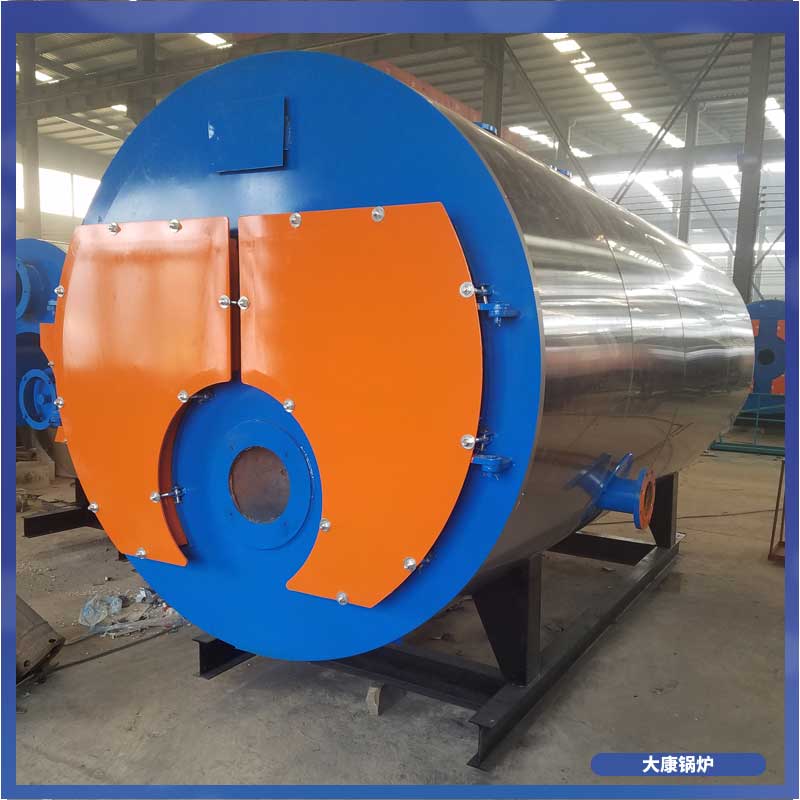 生物质热水锅炉报价银晨锅炉厂燃气热水炉99kw